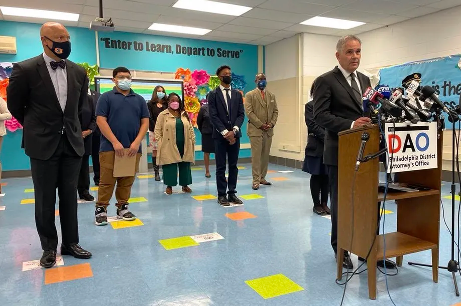 Philly district attorney joins effort to keep students safe