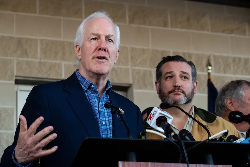 John Cornyn and Ted Cruz join united Republican opposition to federal voting rights bills