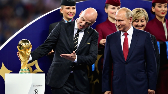FIFA’s suspension of Russia is a rarity – but one that strips bare the idea that sport can be apolitical
